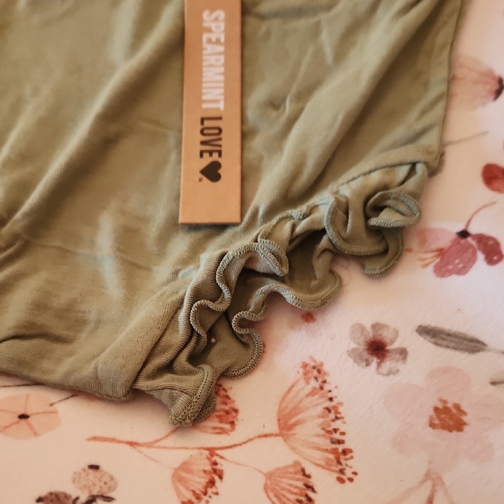 Kids Ruffle Bottoms - Green - Picture 4 of 4